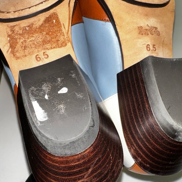 Coach Patchwork Bandit Bootie Boot Shoe Leather 6.5M Side Gore Retro 80’s - Picture 6 of 7